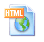 html document logo